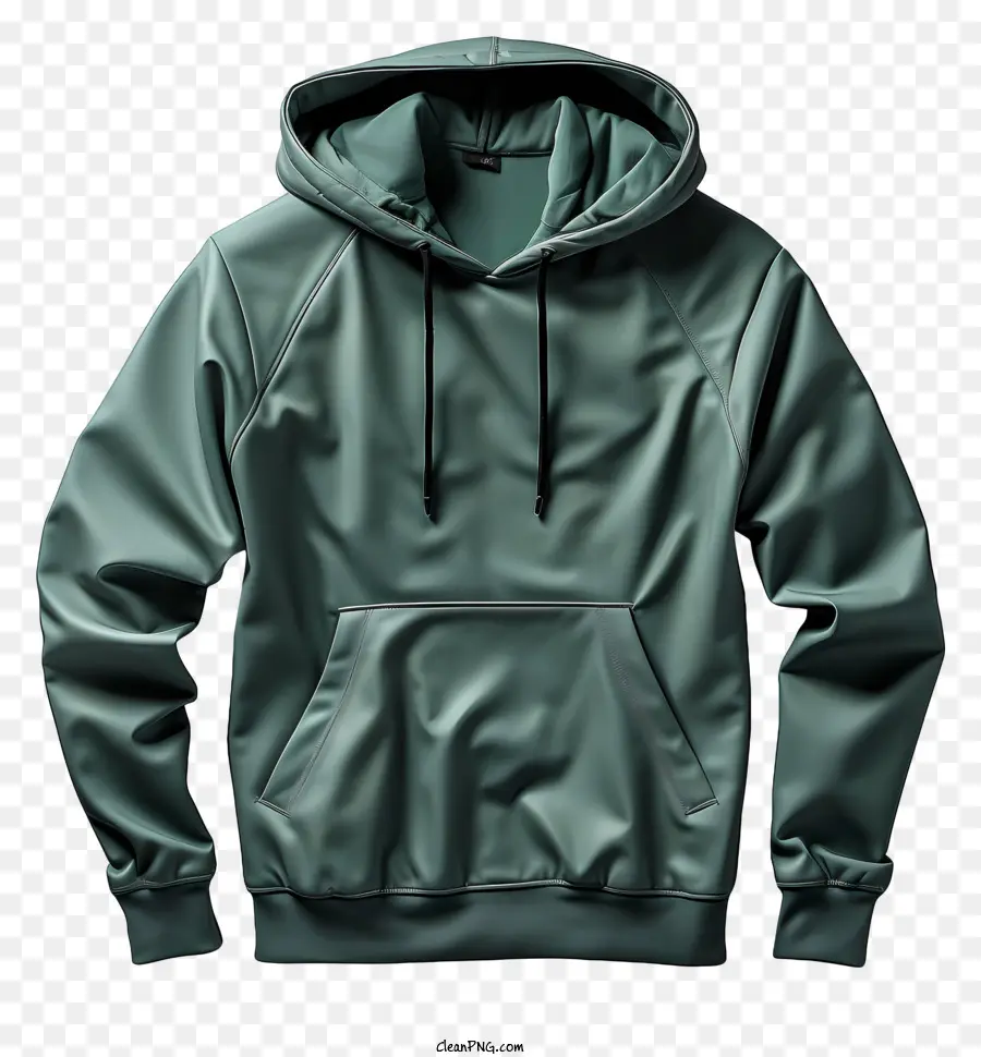 Sudadera，Sudadera Con Capucha Verde PNG