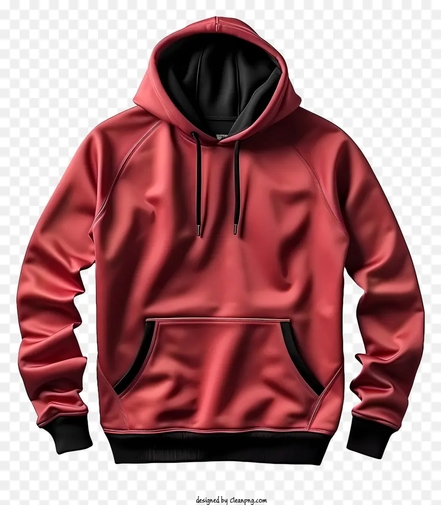 Sudadera Con Capucha，Sudadera Con Capucha Rojo PNG