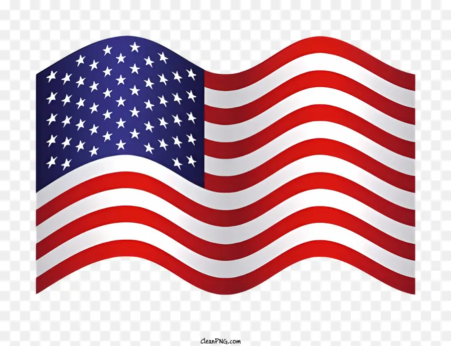 Bandera Americana，Estados Unidos PNG