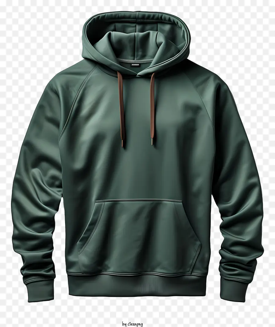 Sudadera，Sudadera Con Capucha Verde PNG