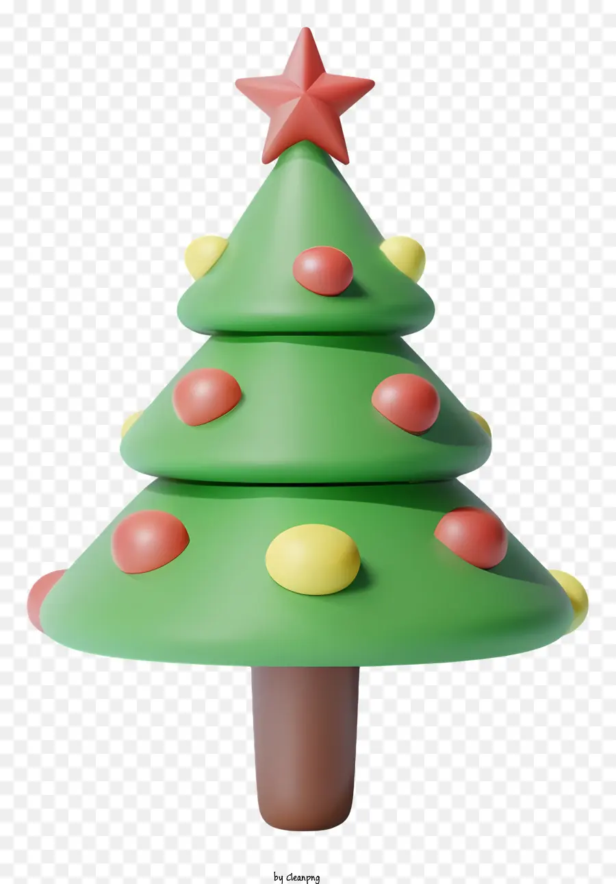 Dibujos Animados，Árbol De Navidad PNG