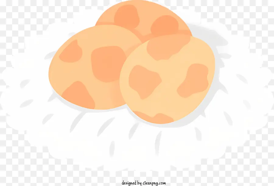 Hervir Los Huevos，Placa De Arroz Blanco PNG