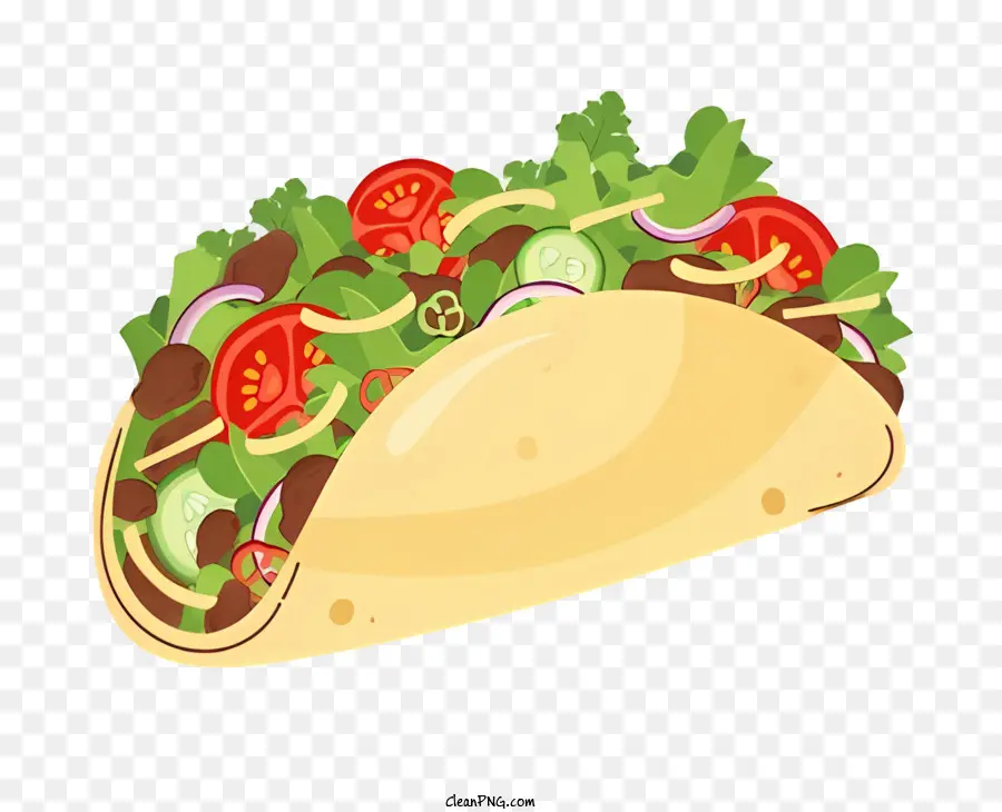 Taco，La Cocina Mexicana PNG