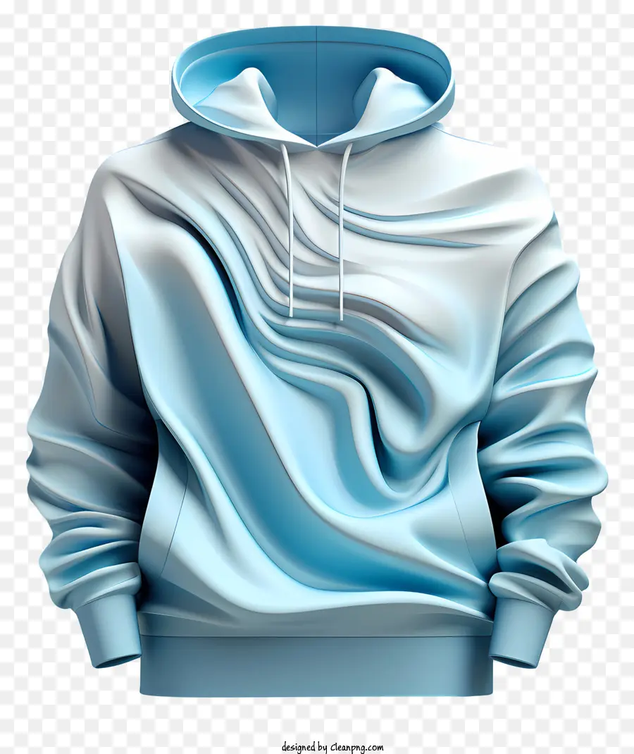 Sudadera，Azul PNG