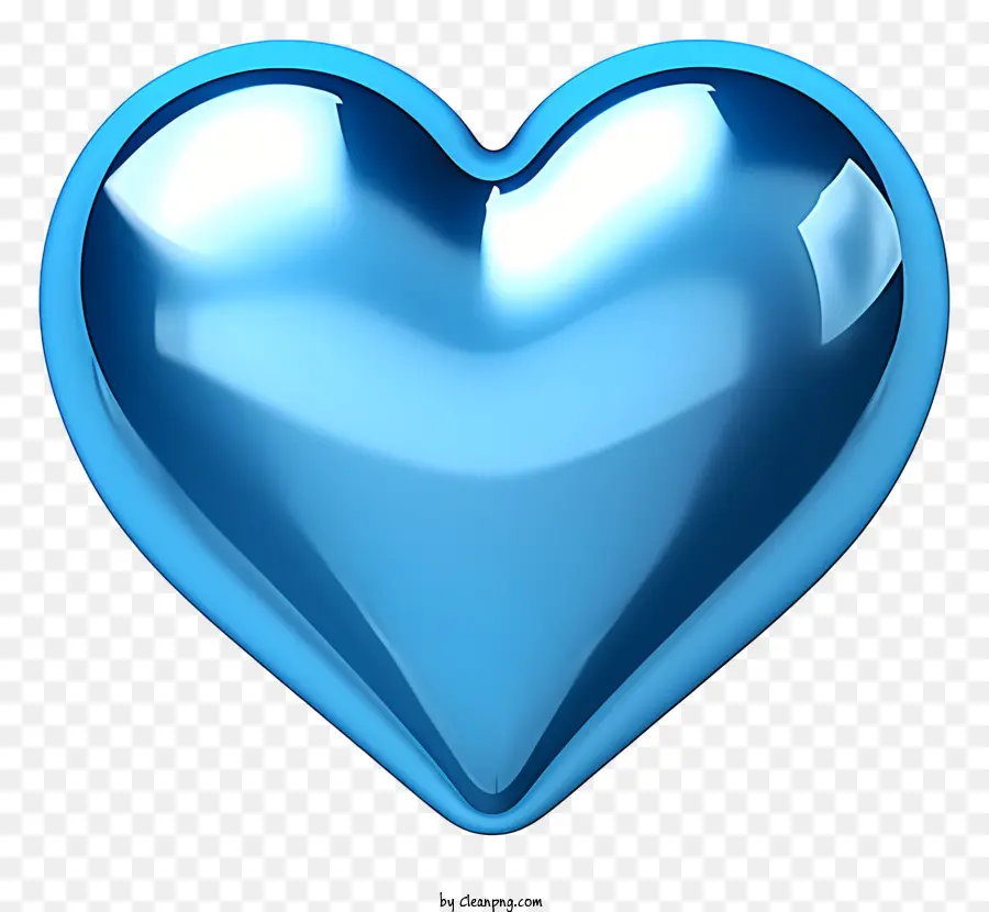 Corazón，Corazón Azul PNG