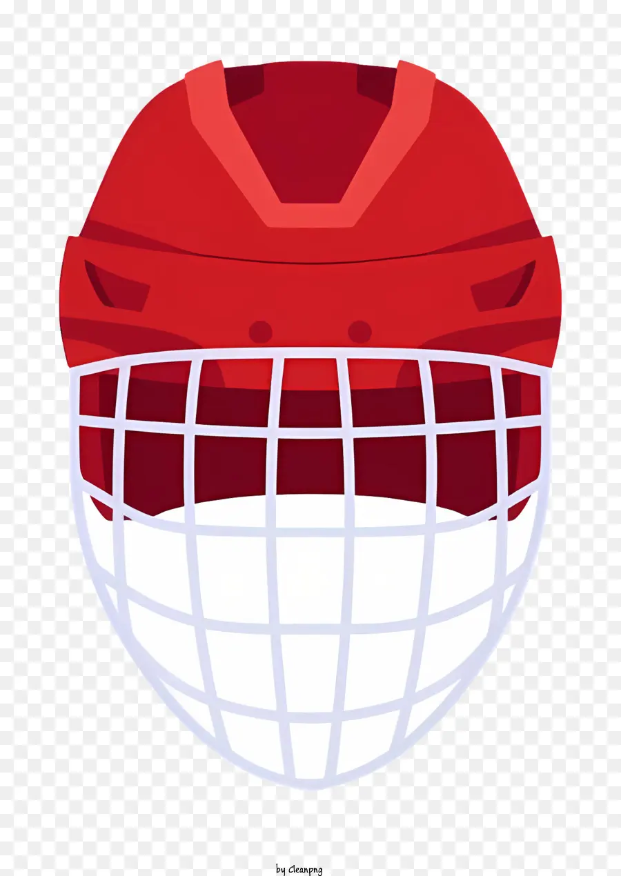 La Historieta，Casco De Hockey Rojo PNG