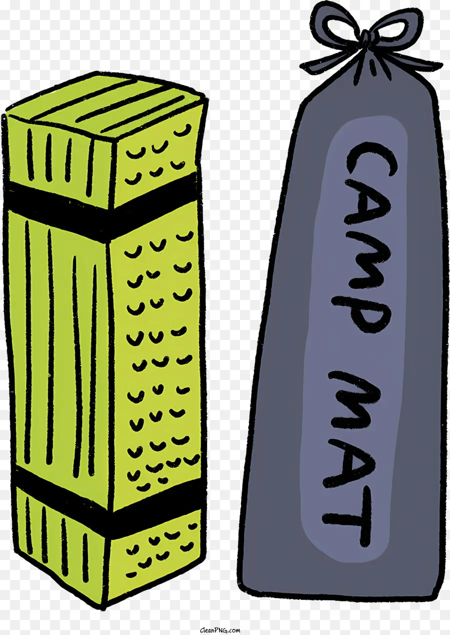 Bolsa Con Palabras Mat De Campamento，Dibujo PNG