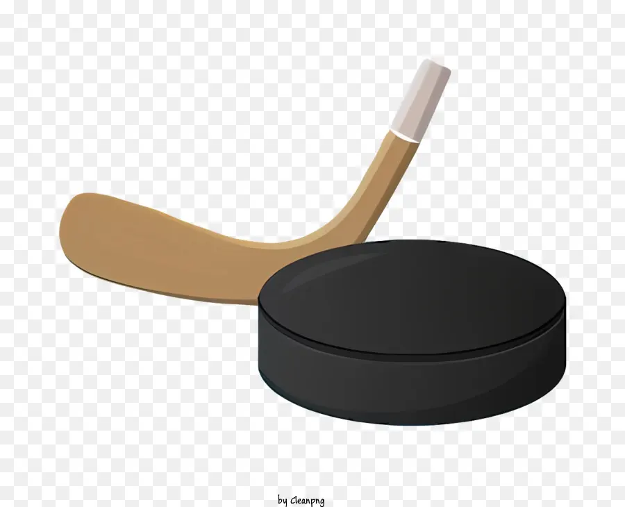 Disco De Hockey，Black Background PNG