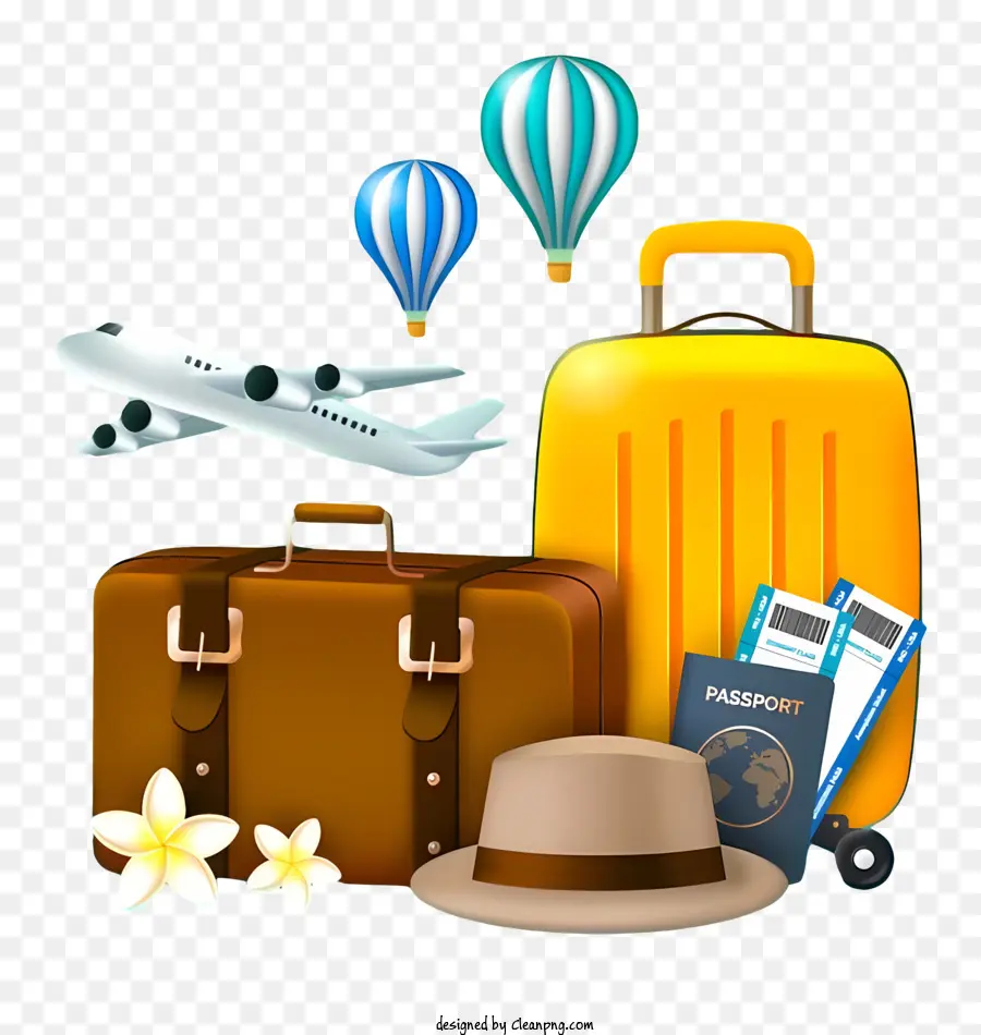 Viajes，Luggage PNG