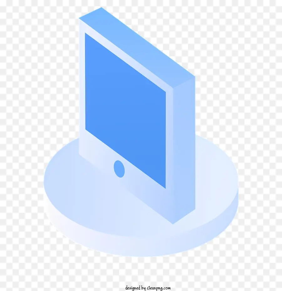 Dispositivo Con Pantalla Táctil，Pantalla Azul PNG