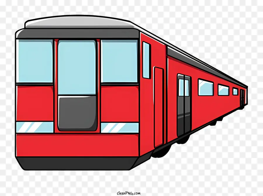 Tren De Pasajeros，Tren Rojo PNG