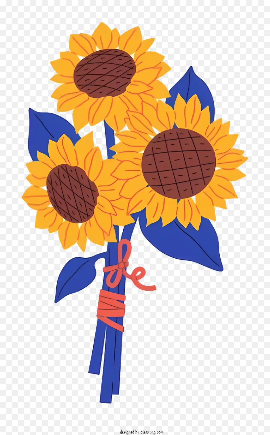 Dibujos Animados，Girasoles PNG