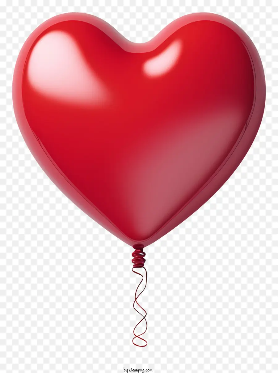 Corazón，Red Balloon PNG