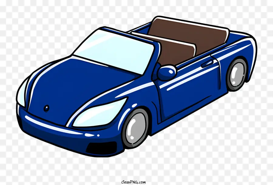 Icono，Coche Descapotable Verde PNG