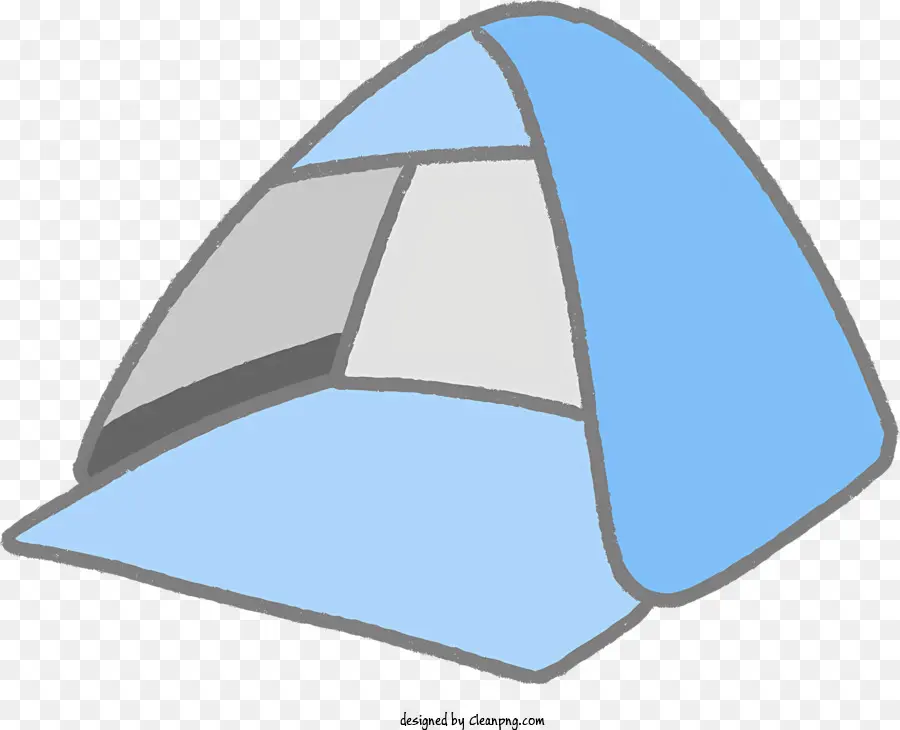 Carpa Azul，Panel Transparente PNG