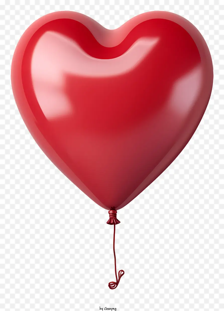 Corazón，Red Balloon PNG