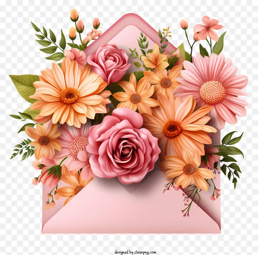 Envolvente，Bouquet Of Flowers PNG