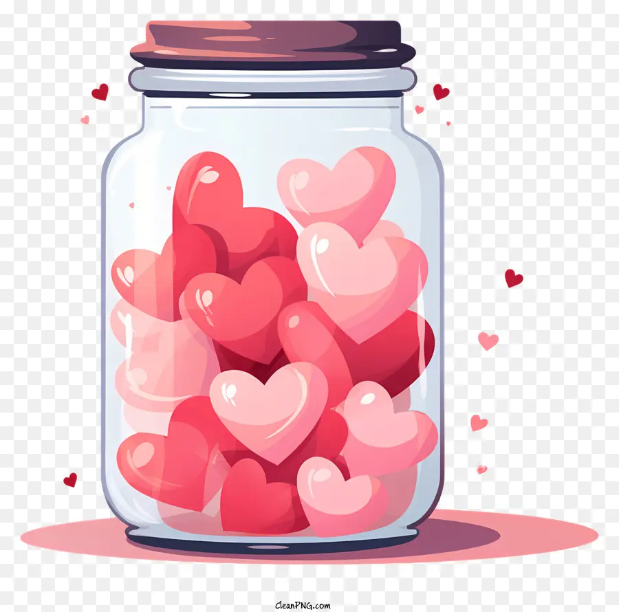 Jarra De Albañil Con Corazón，Jar Mason PNG