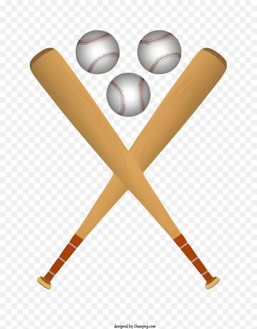 Bates De Béisbol，Pelotas De Béisbol PNG