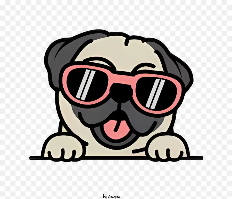 La Historieta，Perro Pug PNG