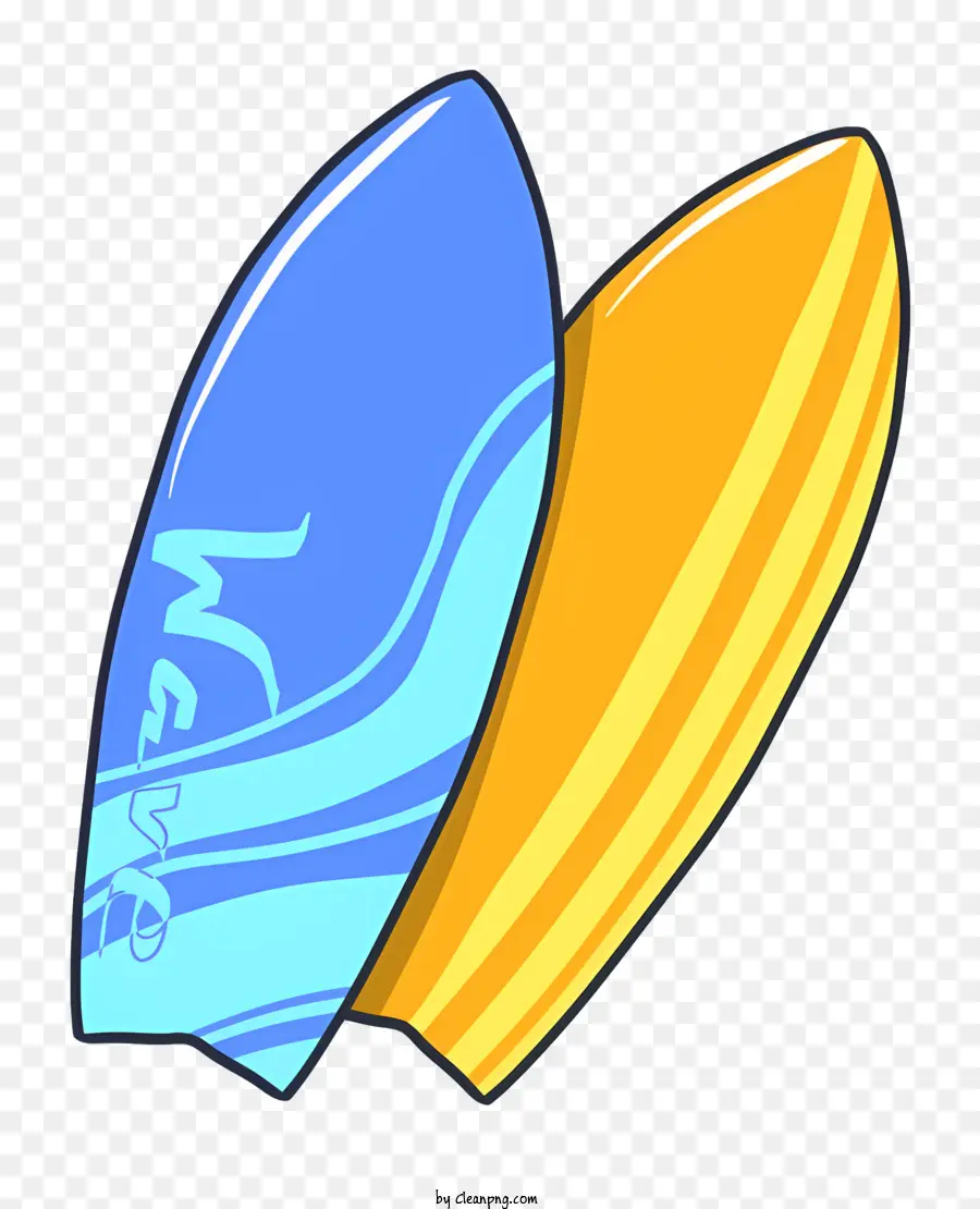 Tablas De Surf，Azul Patrón De Onda PNG