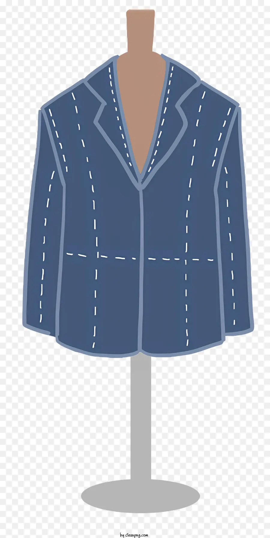 Chaqueta Azul，Los Parches PNG