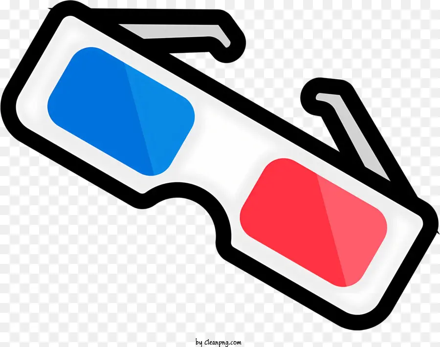 Icono，Gafas 3d PNG