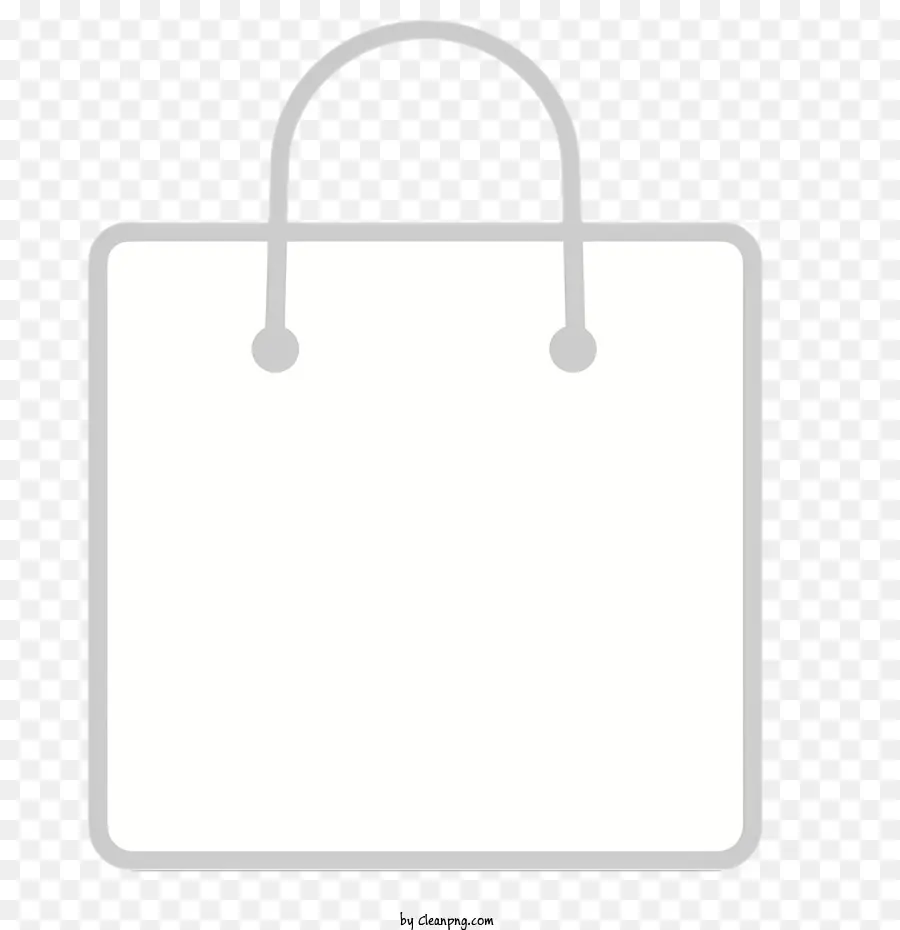 Bolsa De Compras，Plástico Blanco PNG