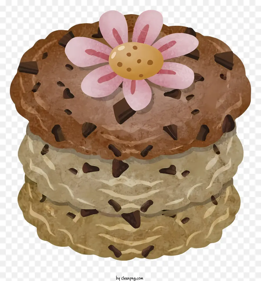 La Historieta，Galletas Con Chispas De Chocolate PNG