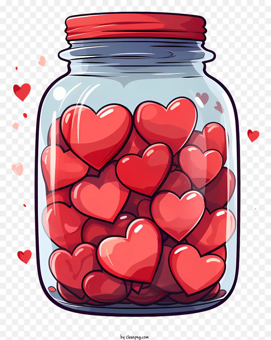 Jarra De Albañil Con Corazón，Jar Mason PNG