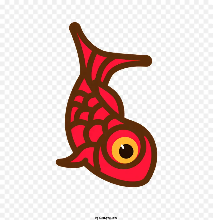 Los Peces，Pez Rojo PNG