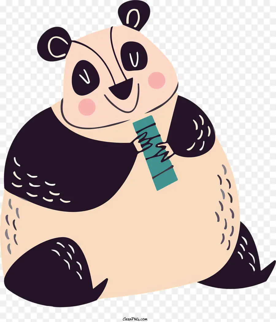 Oso Panda，De Dibujos Animados Panda PNG