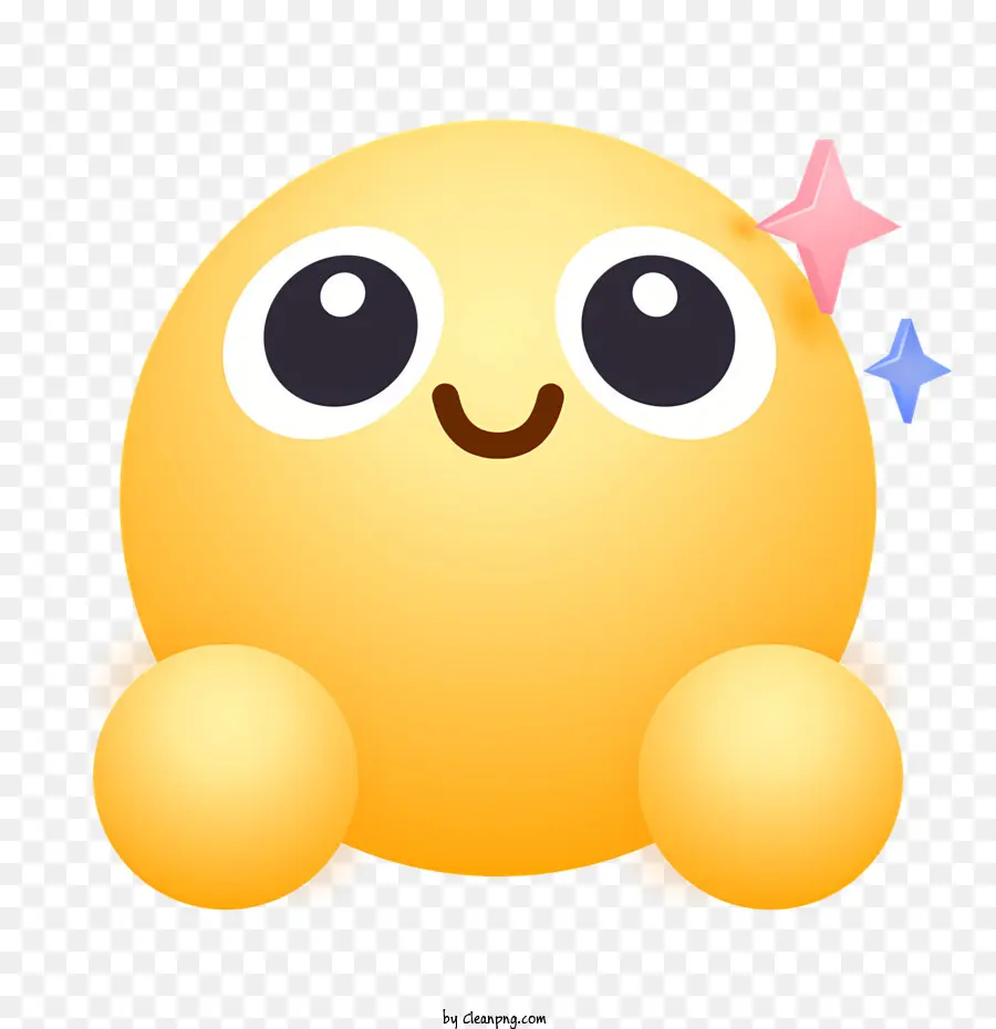 Emoticón Sonriente，Emoticón Amarillo PNG