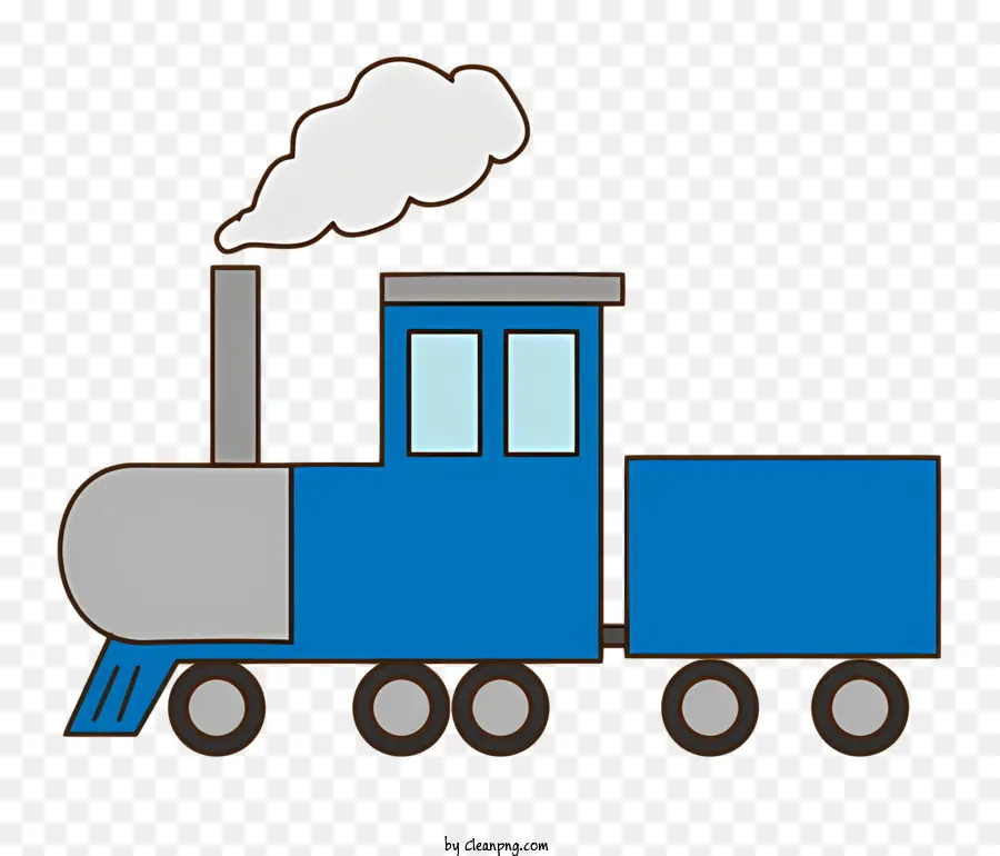 Tren Azul，Pequeño Tren PNG