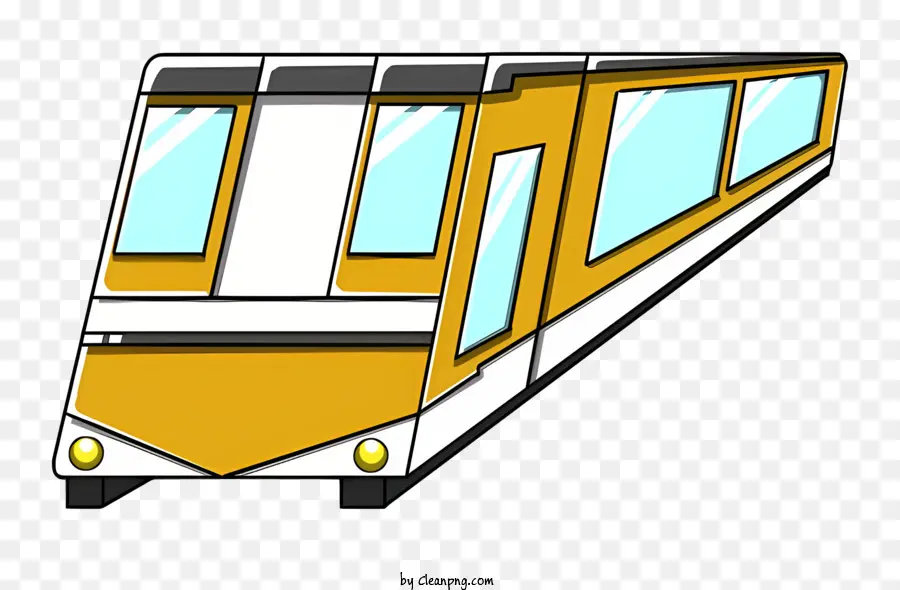 Vagón De Tren，Tren Amarillo PNG