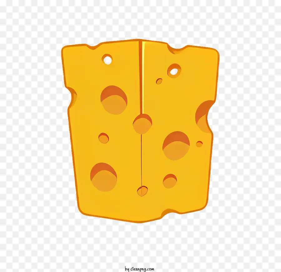 La Historieta，Rebanada De Queso PNG