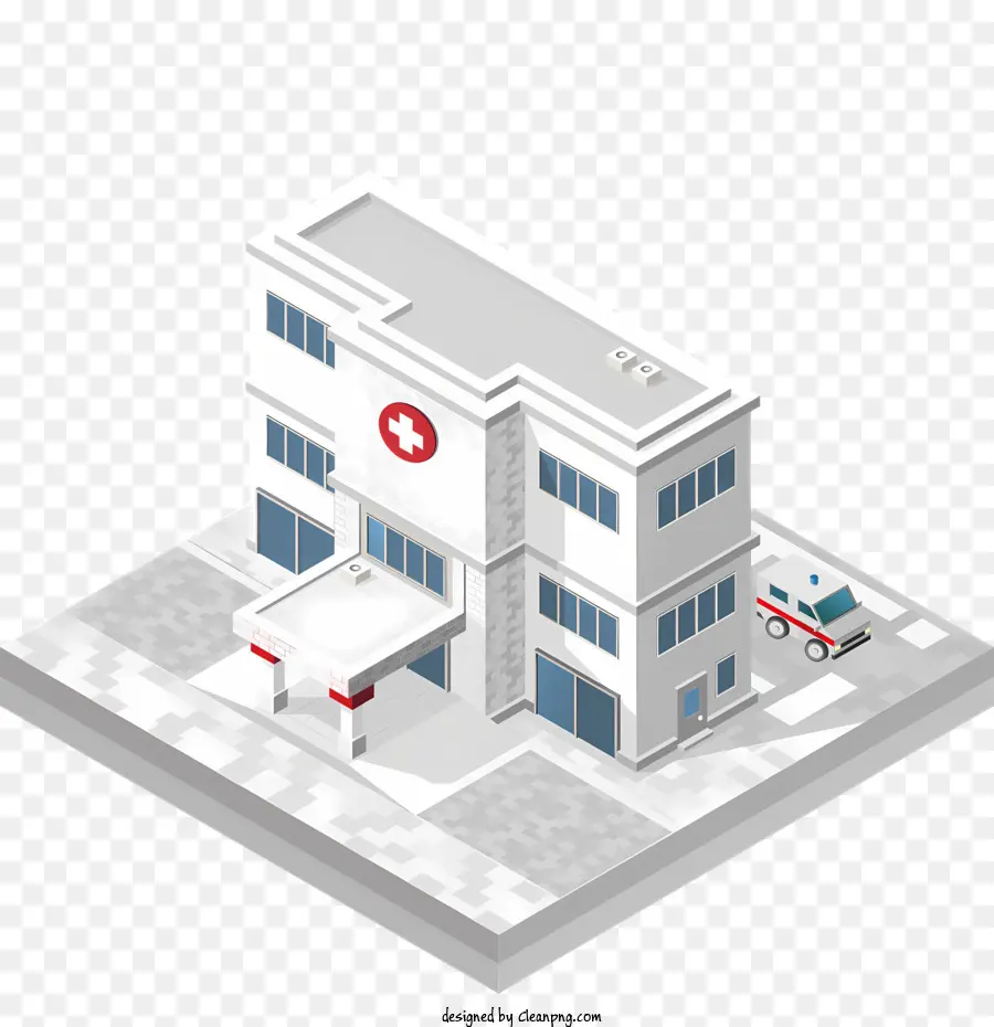 Icono，Hospital PNG