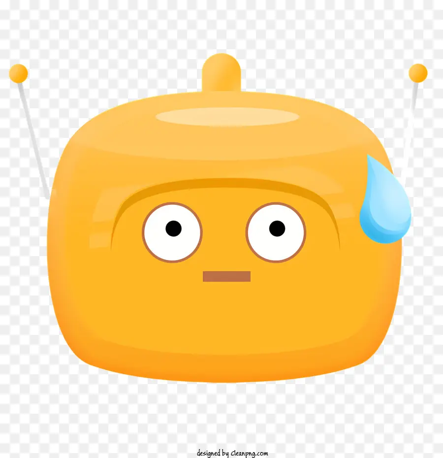 Robot Pequeño，Robot De Plástico Amarillo PNG