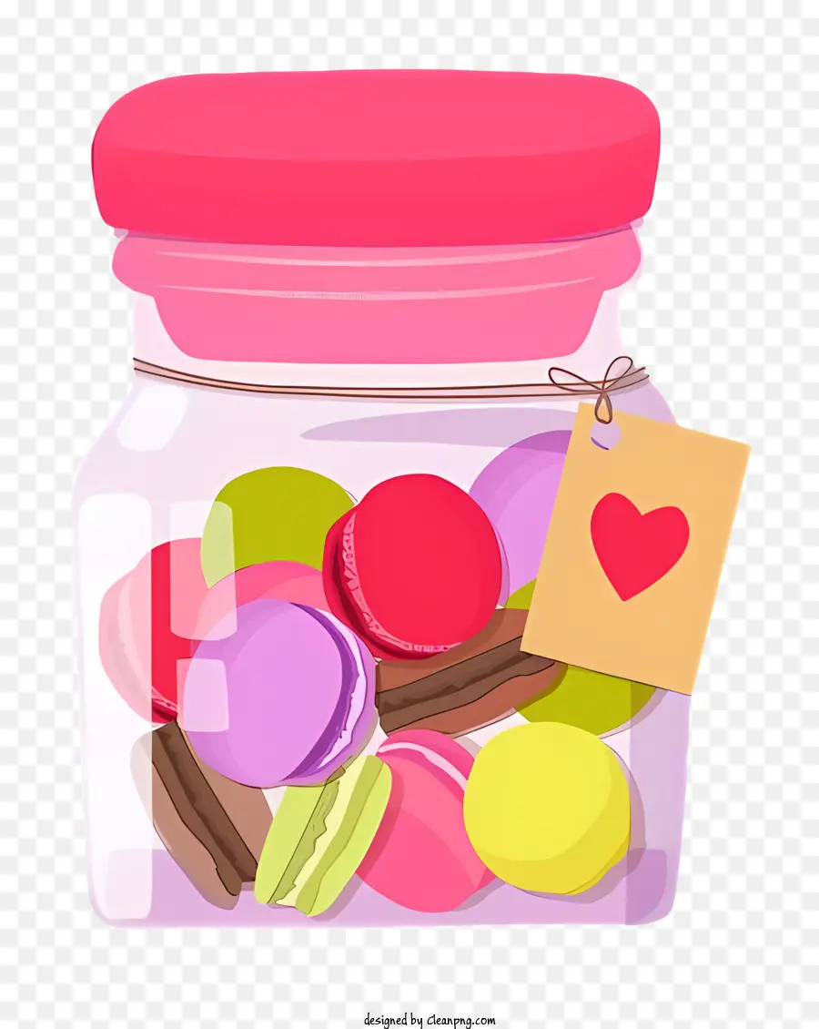 La Historieta，Ilustración De Candy Jar PNG