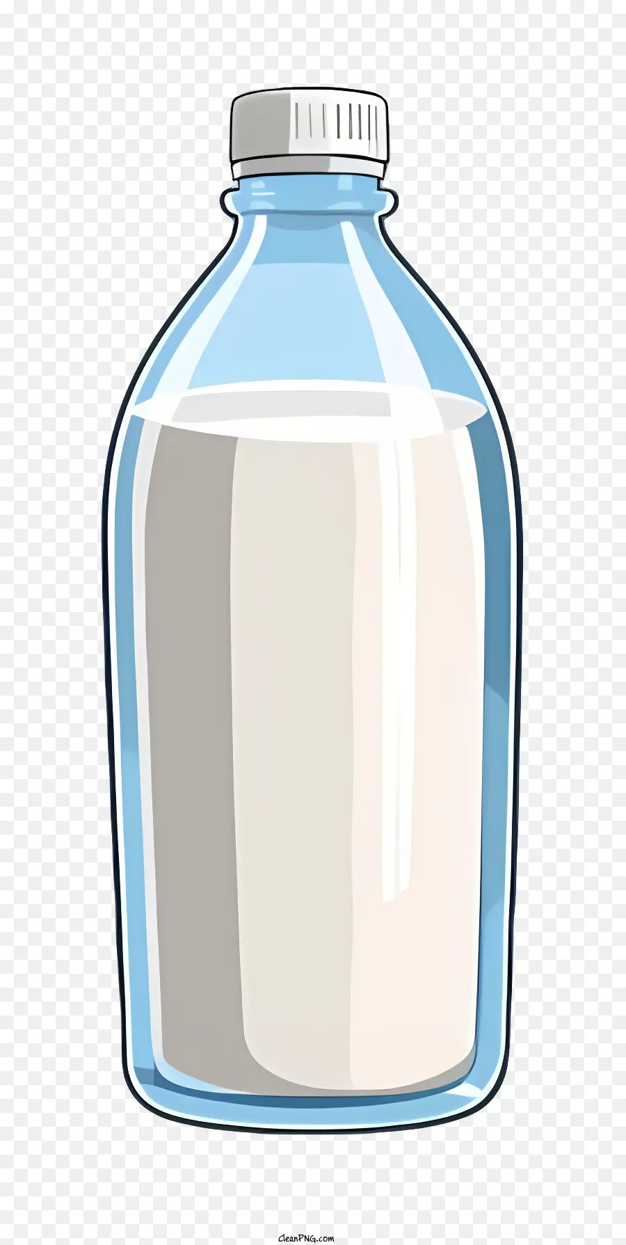 La Historieta，Botella De Vidrio Transparente PNG