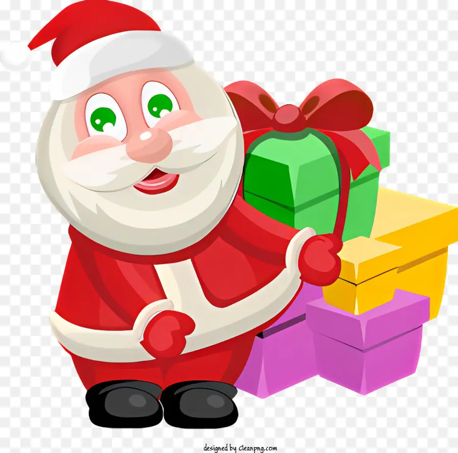 Santa Claus，Personaje De Dibujos Animados PNG