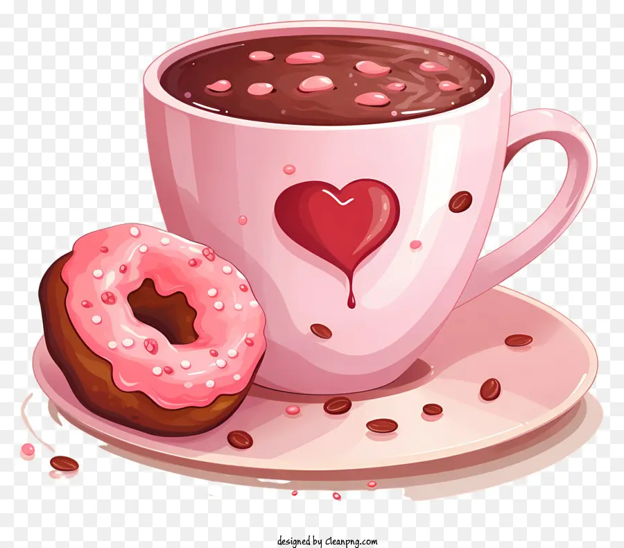 Taza De Café，Chocolate Caliente PNG