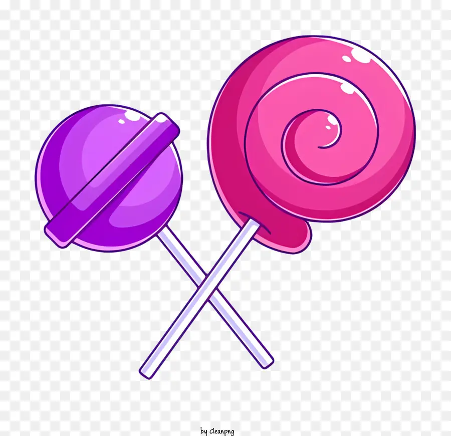 La Historieta，Púrpura Lollipop PNG