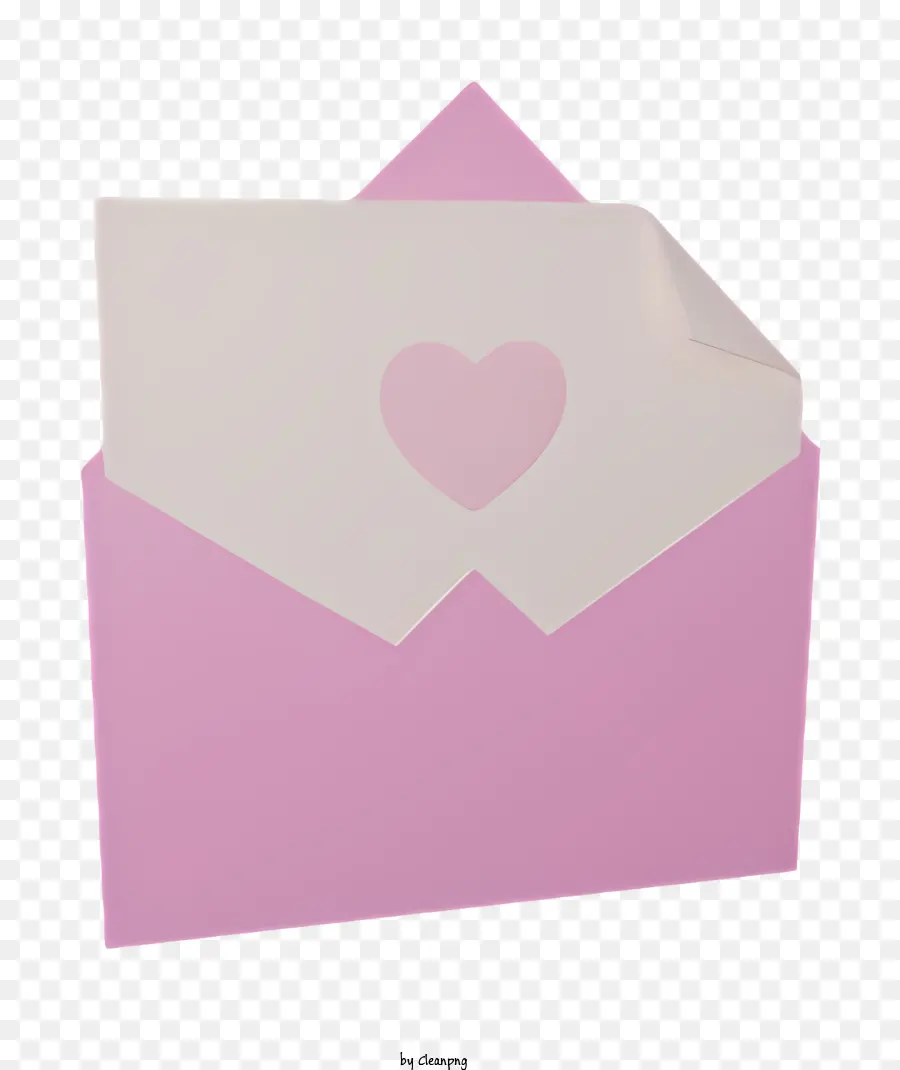 Correo，Sobre Rosado PNG