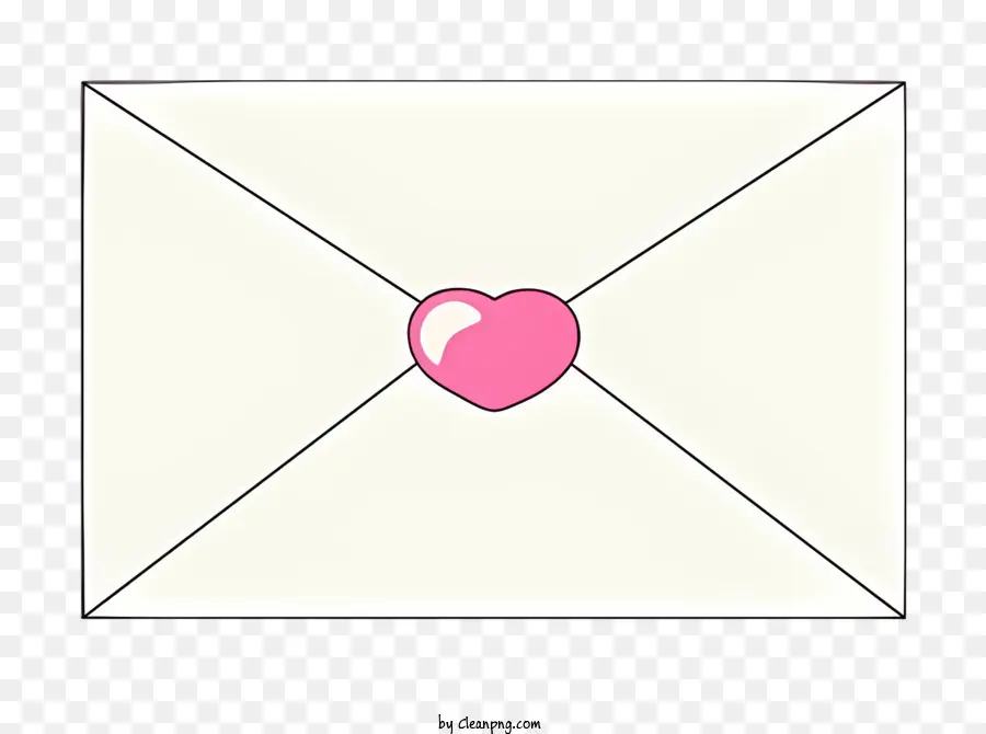 Correo，Sobre Rosa PNG