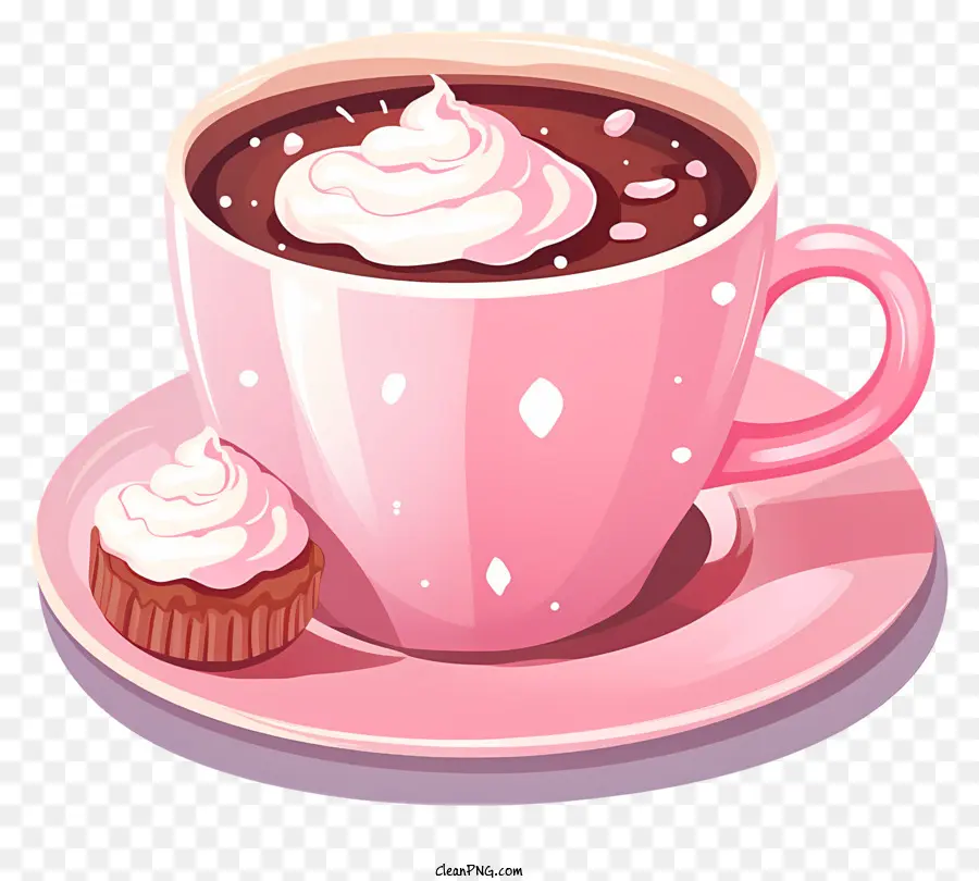 Taza De Cafe，Chocolate Caliente PNG