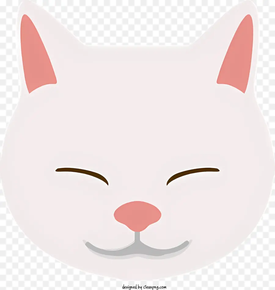 Gato Somnoliento，Gato Blanco PNG