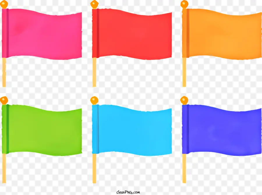 Banderas，Colores PNG