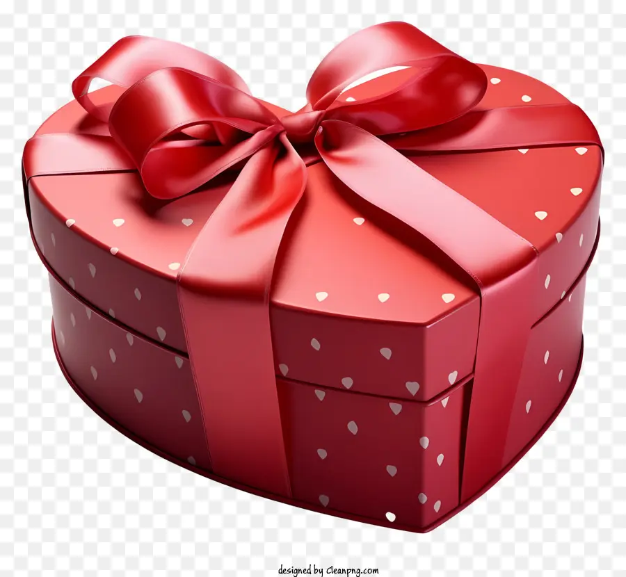 Caja De Regalo，Heartshaped Cuadro PNG