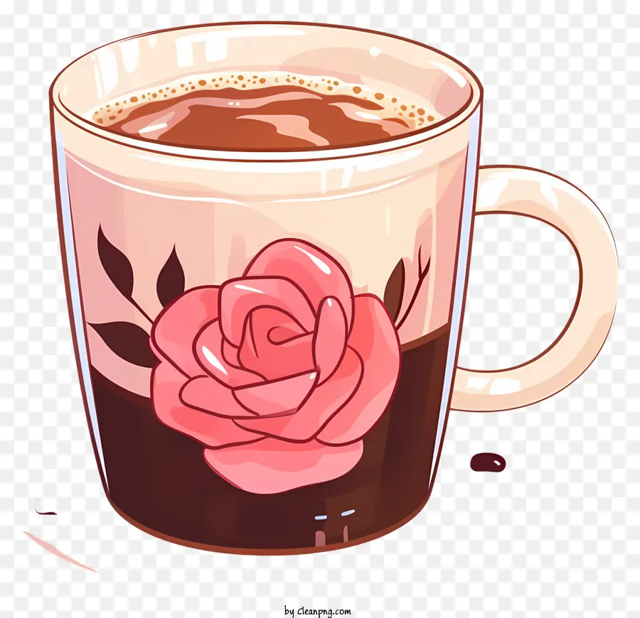 Taza De Café，Chocolate Caliente PNG